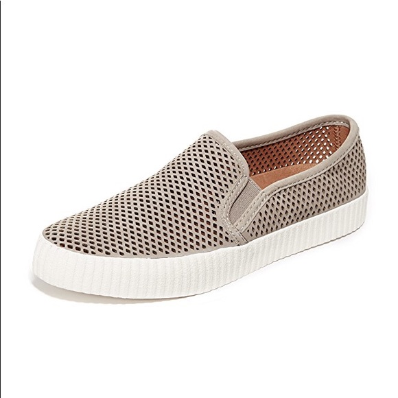New [Frye] Camille perforated slip on sneakers - Picture 3 of 8